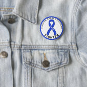 Guillain-Barre-Syndrom Fighter Ribbon White Button (Beispiel)