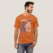 Guillain-Barre-Syndrom Unterstützung des Kriegers T-Shirt (Vorne ganz)