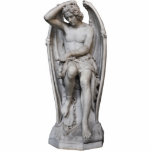 Guillaume Geefs Lucifer CC0285 Fotoskulptur<br><div class="desc">Le génie du mal (installiert 1848) oder The Genius of Evil,  informell auf Englisch als Lucifer oder Der Luzifer von Lüttich bekannt,  ist eine religiöse Skulptur,  die vom belgischen Künstler Guillaume Geefs in weißem Marmor ausgeführt wurde.</div>