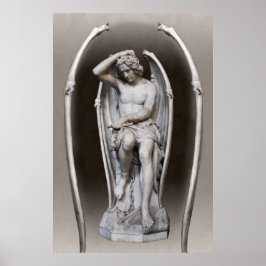 Guillaume Geefs Lucifer CC0286 Poster 36 in 91cm