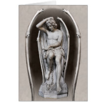 Guillaume Geefs Lucifer CC0287 Faltkarte