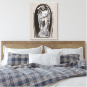 Guillaume Geefs Lucifer CC0288 24 in 61cm Leinwanddruck (Insitu (Schlafzimmer))