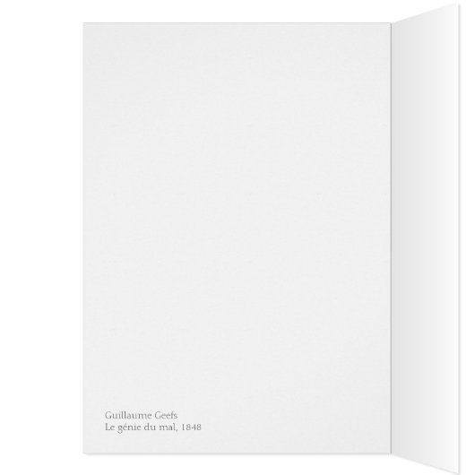 Guillaume Geefs Lucifer Skulptur CC0930 Karte (Innen (Links))