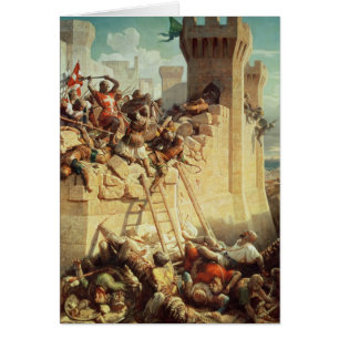 Guillaumede Clermont, das Ptolemais verteidigt
