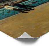 Guillaumin - Blick auf die Seine Paris Poster (Ecke)