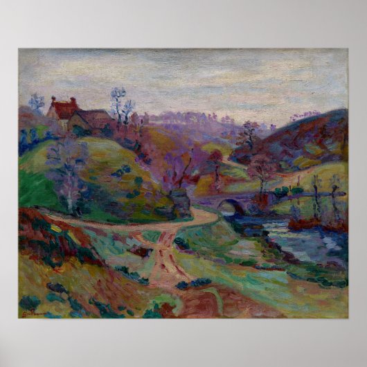 Guillaumin - Crozant Pont Charraud Poster (Vorne)