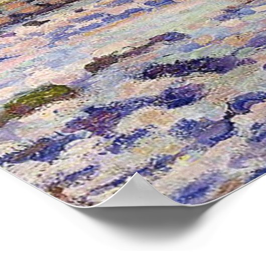 Guillaumin - das Tal der Creuse Poster (Ecke)