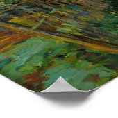 Guillaumin - Dorf auf der Insel Frankreich Poster (Ecke)