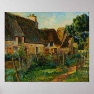 Guillaumin - Dorf auf der Insel Frankreich Poster