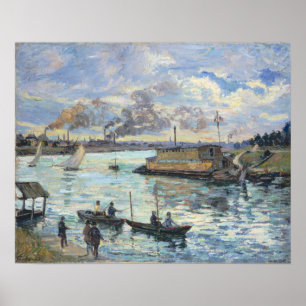 Guillaumin - Flussszene Poster
