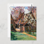 Guillaumin - Kabinen in Jouy Postkarte (Vorne/Hinten)