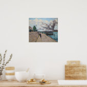 Guillaumin - Seine in Charenton Poster (Küche)