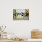 Guillaumin - Seine in Samois Poster (Küche)