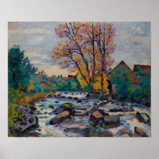 Guillaumin - The Bouchardon Mill Crozant Poster (Vorne)
