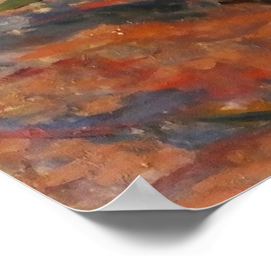 Guillaumin - Unterkünfte für Richter Poster (Ecke)