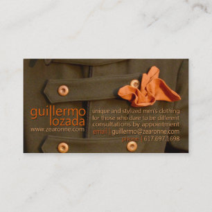 Guillermo Lozada Zearonne.com Terminkarte