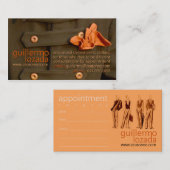 Guillermo Lozada | Zearonne.com Terminkarte (Vorne/Hinten)