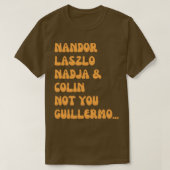 Guillermo T-Shirt (Design vorne)