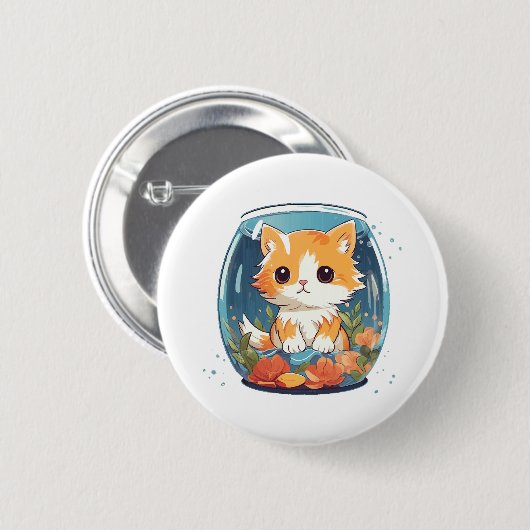Guilty Kitty Button (Vorne & Hinten)