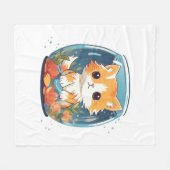 Guilty Kitty Fleecedecke (Vorderseite (Horizontal))