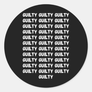 Guilty On &# Counts Trump Verdikt Präsident 2024 Runder Aufkleber