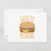Guilty Pleasure Postkarte (Vorne/Hinten)
