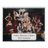 Guilty Pleasures Cabaret 2023 Kalender (Titelbild)