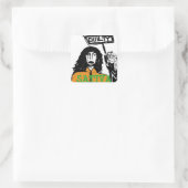 GUILTY SATIVA QUADRATISCHER AUFKLEBER (Tasche)