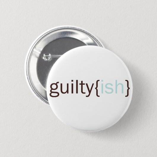 guiltyish Kopie Button (Vorne & Hinten)