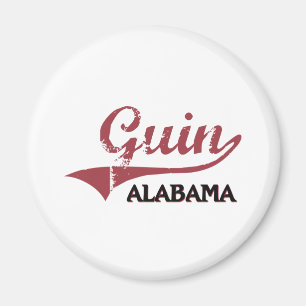 Guin Alabama Stadt-Klassiker Magnet