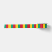 Guinaische Flagge Satinband (Vorderseite)