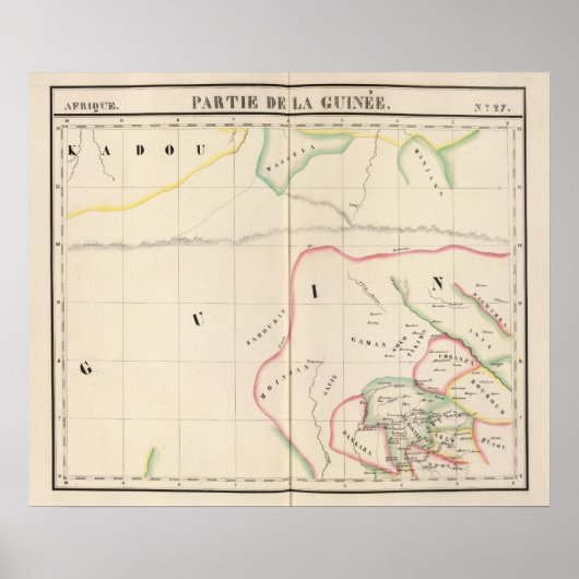 Guinea, Afrika Poster (Vorne)
