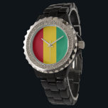 Guinea Armbanduhr<br><div class="desc">Ein ideales Geschenk für alle,  die Patrioten ihres Landes sind!</div>
