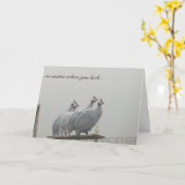 Guinea-Ausblicke Karte (Gelbe Blume)