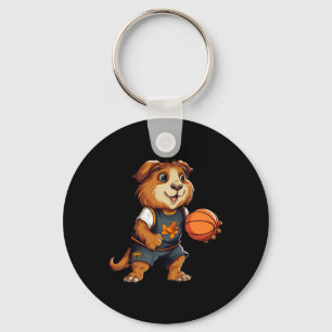 Guinea Basketball Schweine Schlüsselanhänger