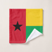 Guinea Bissau Badhandtuch Set (Waschlappen)