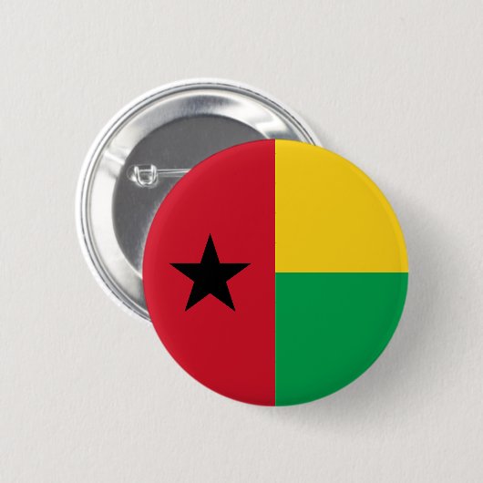 Guinea Bissau Button (Vorne & Hinten)