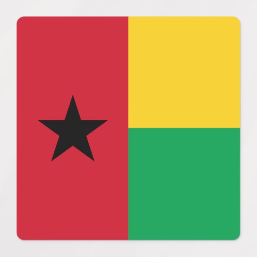 Guinea Bissau Etiketten (Design 2)