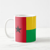 Guinea-Bissau-Flag-Keramik Tasse (Links)
