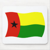 Guinea Bissau Flag Mousepad (Vorne)