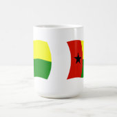 Guinea Bissau Flag Tasse (Mittel)