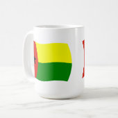Guinea Bissau Flag Tasse (Vorderseite Links)