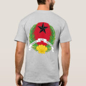 Guinea-Bissau Flag Unabhängigkeit Feier T-Shirt (Rückseite)