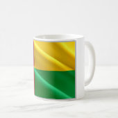 Guinea-Bissau - Flag Wave - Kaffeetasse (VorderseiteRechts)