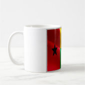 Guinea-Bissau - Flag Wave - Kaffeetasse (Links)