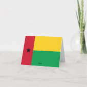 Guinea-Bissau-Flagge (Rückseite)