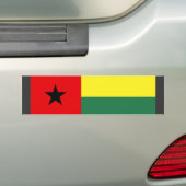 Guinea-Bissau Flagge Autoaufkleber (Auf Auto)