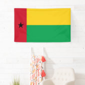 Guinea-Bissau-Flagge Banner (Insitu)