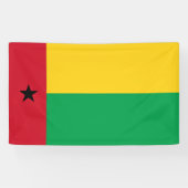 Guinea-Bissau-Flagge Banner (Horizontal)