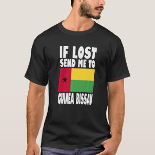 Guinea Bissau Flagge Design Wenn verloren, schick T-Shirt